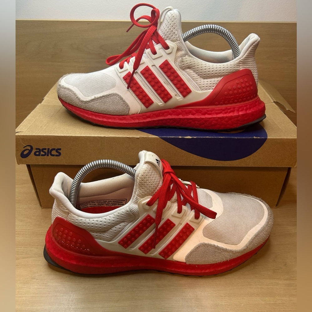 Asics Kids Sneakers in Red and White